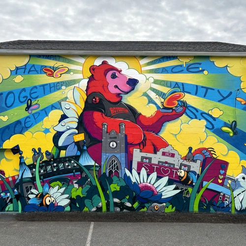 A Better Bear (No Hate) Mural