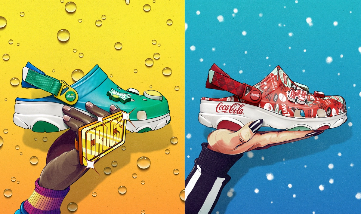 CROCS X COCA COLA X FOOTLOCKER