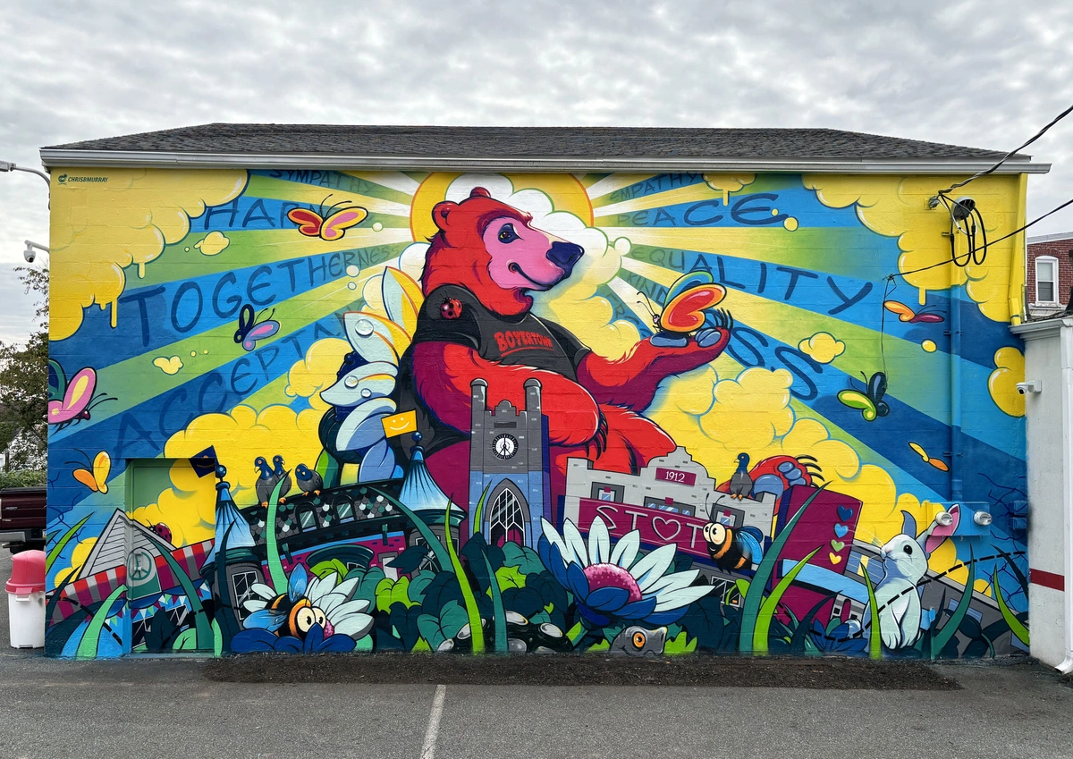 A Better Bear (No Hate) Mural