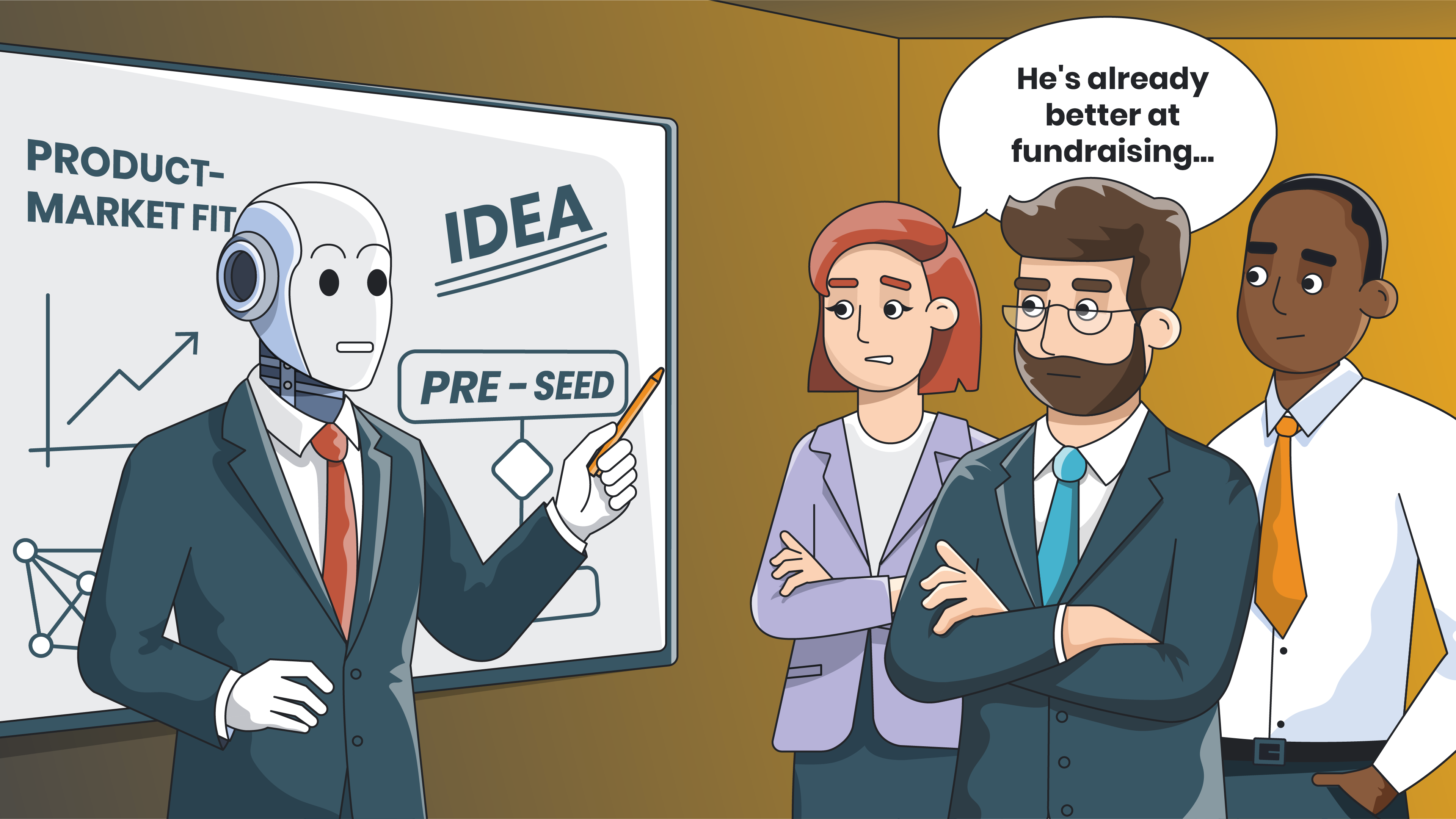 Can Founders be Replaced by AI?