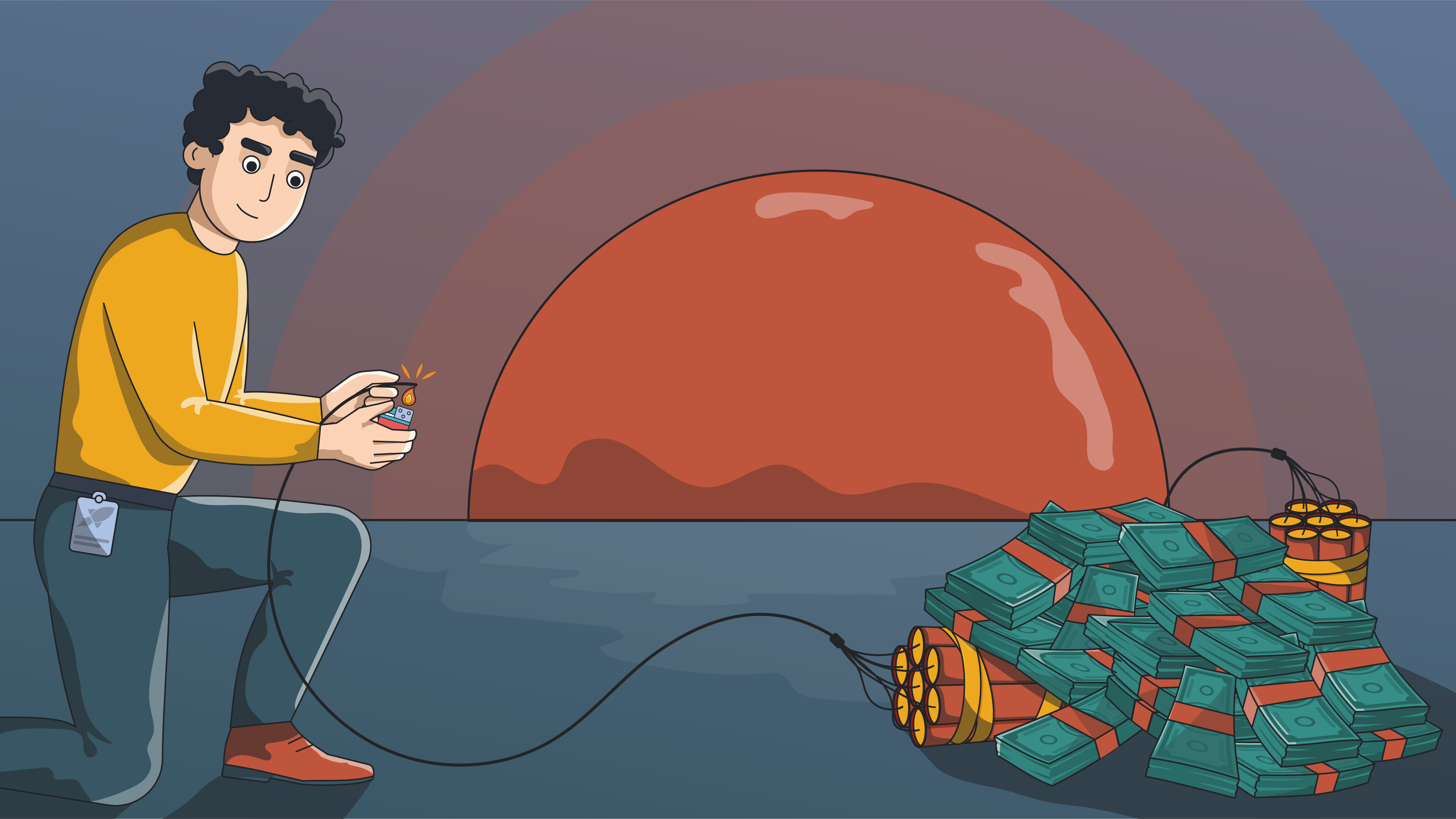 How Founders Blow Their Fortunes