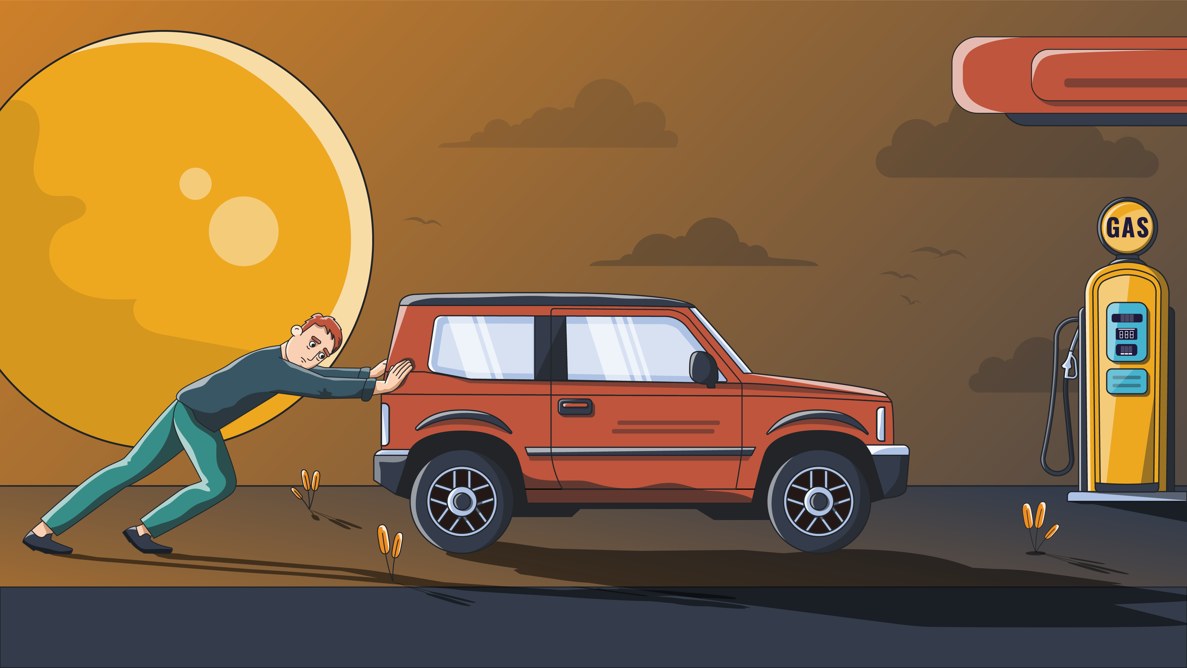 What Actually Happens if I Run Out of Gas?