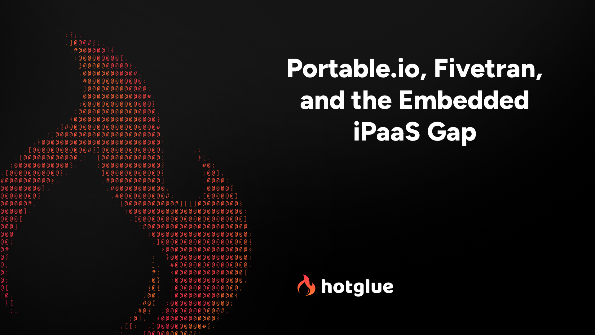 Embedded iPaaS vs. ELT Oct 2026 | Hotglue cover