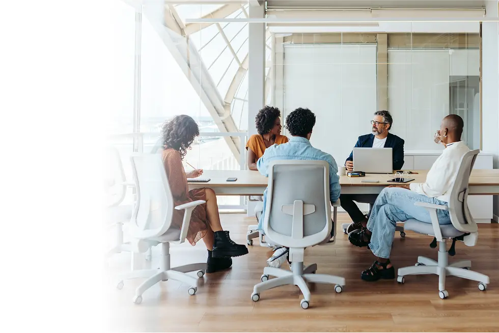 Security team collaborating