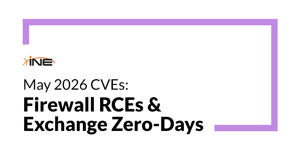 May 2026 CVEs: Firewall RCEs & Exchange Zero-Days Image
