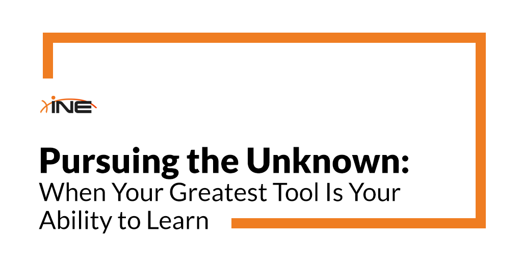 Pursuing the Unknown: When Your Greatest Tool Is Your Ability to Learn Image