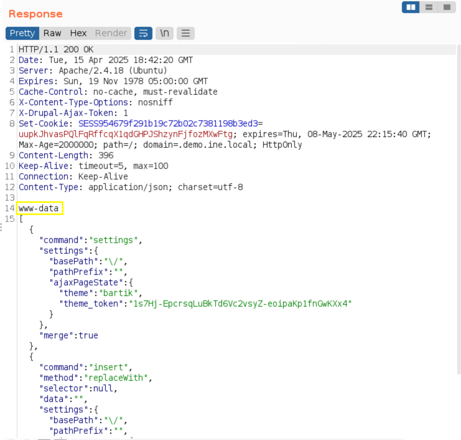 Burp Suite Form Build Response