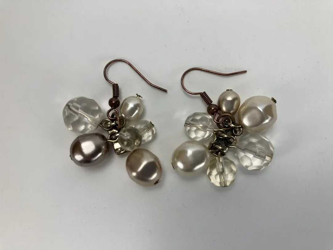 Metal Star Necklace and Earrings