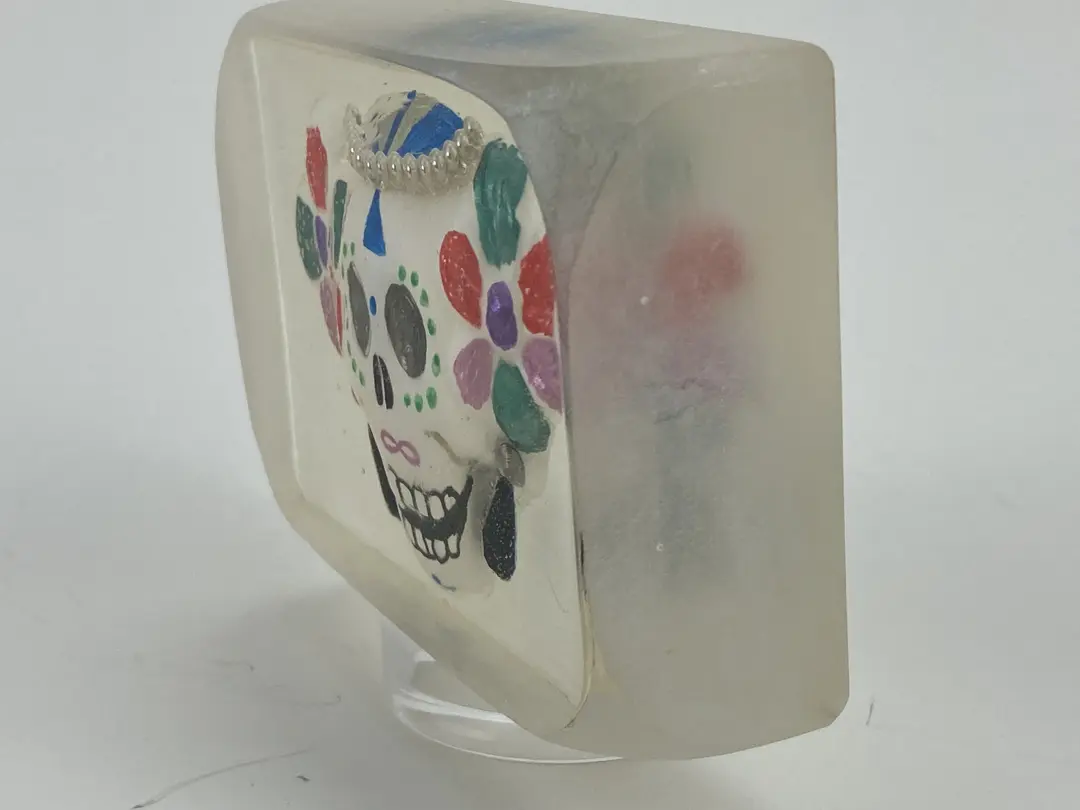 Rectangular Catrina Paper Weight 