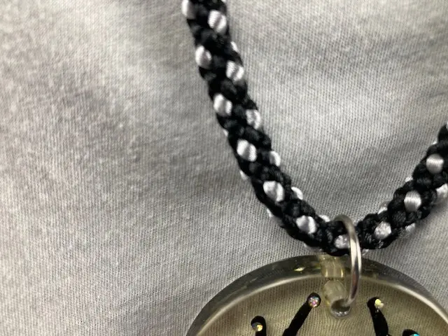 Spider Pendant with Sparkle