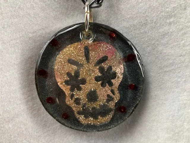 Sugar Skull on Chain