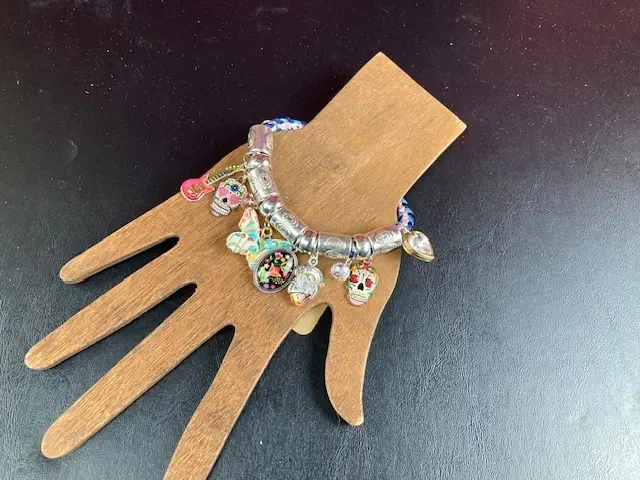 Charm Bracelet for Day of the Dead