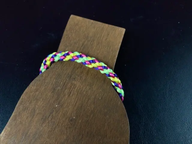 Kumihimo Bright Colors Bracelet