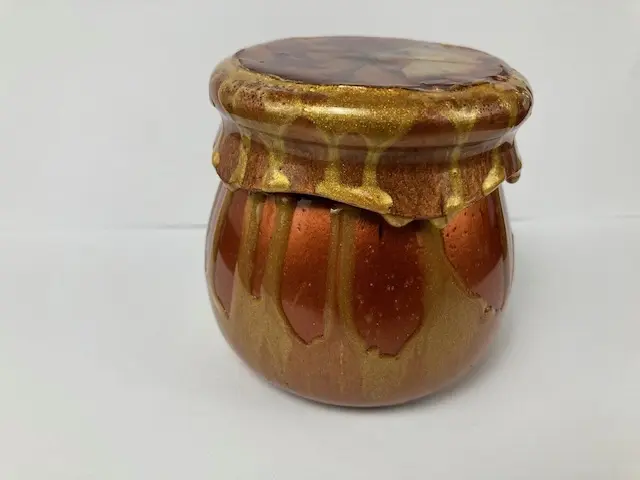   Copper and Gold  Magic Jar