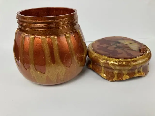   Copper and Gold  Magic Jar