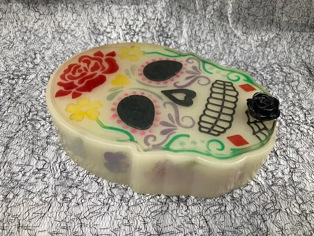 Butterfly Garden Sugar Skull Box