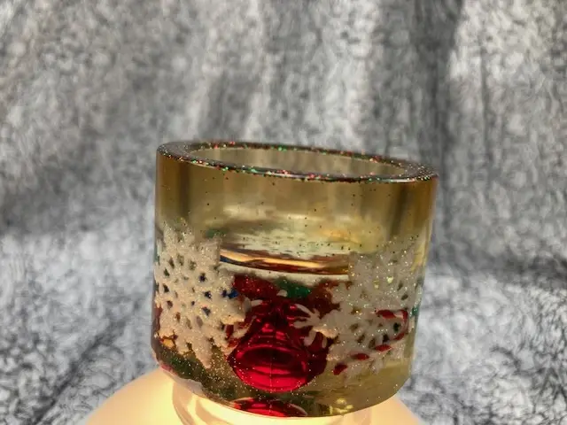 Christmas Tea Candle Holder