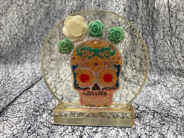 Day of the Dead Self Standing Plaque