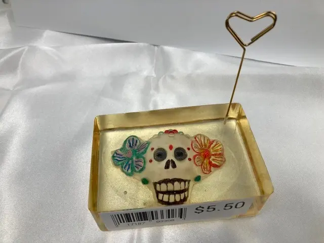 Happy Catrina Memo Holder