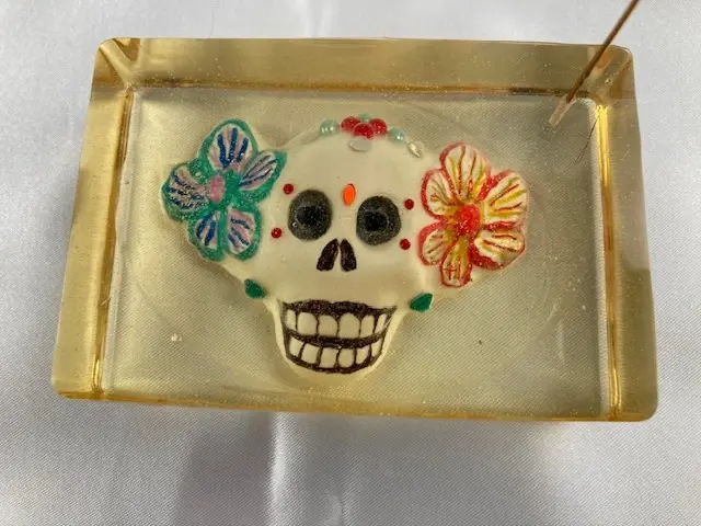 Happy Catrina Memo Holder