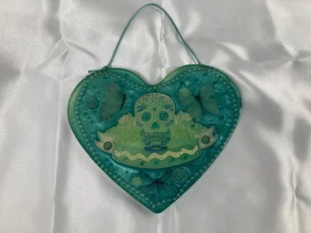Heart Shaped Dreamy Sugar Skull