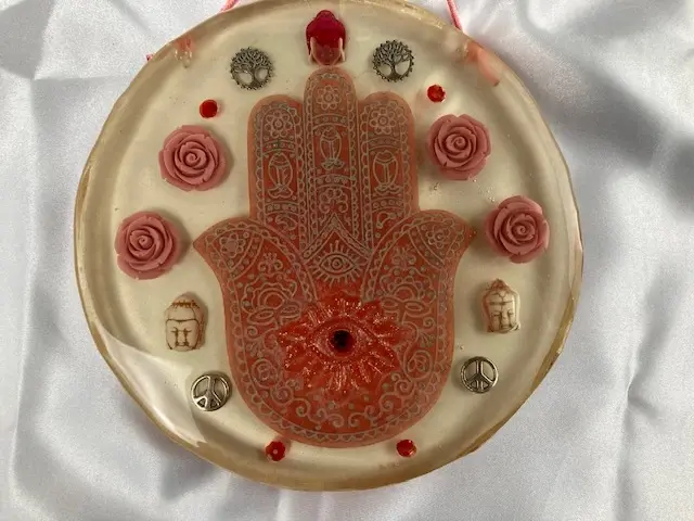 Pink Hamas Hand