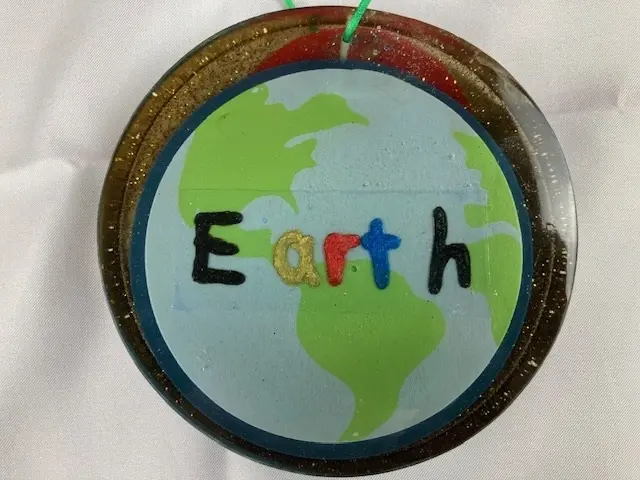 Art in the Earth Hanging Plaque