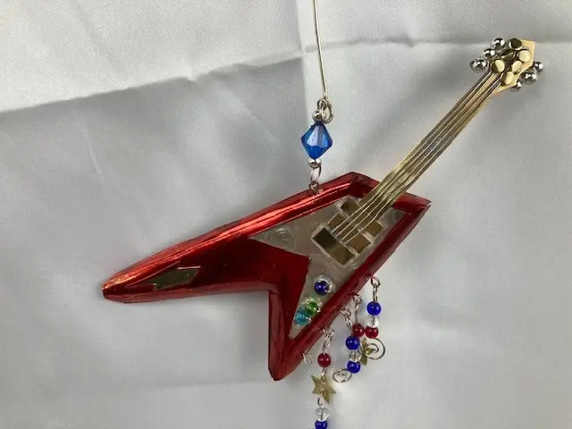 Hanging Flying V Electric Guitar