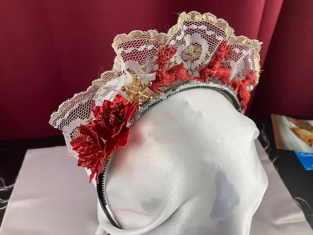 Reindeer Christmas Flower Crown