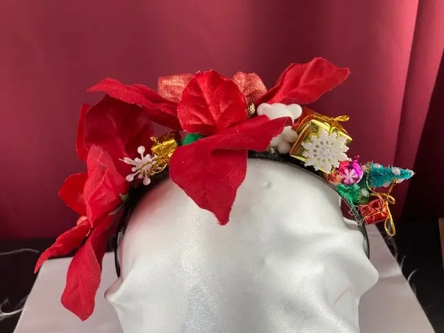 Small Flower Crown with Teddy Bear