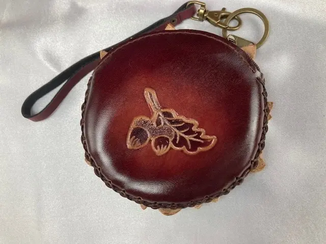 The Green Man Leather Coin Purse