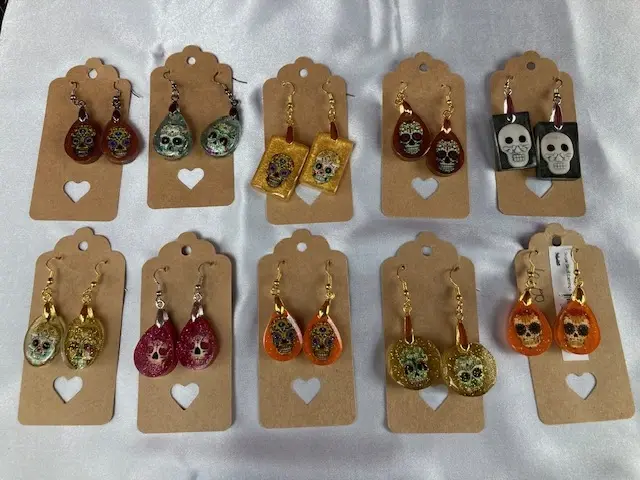Sugar Skull Earrings