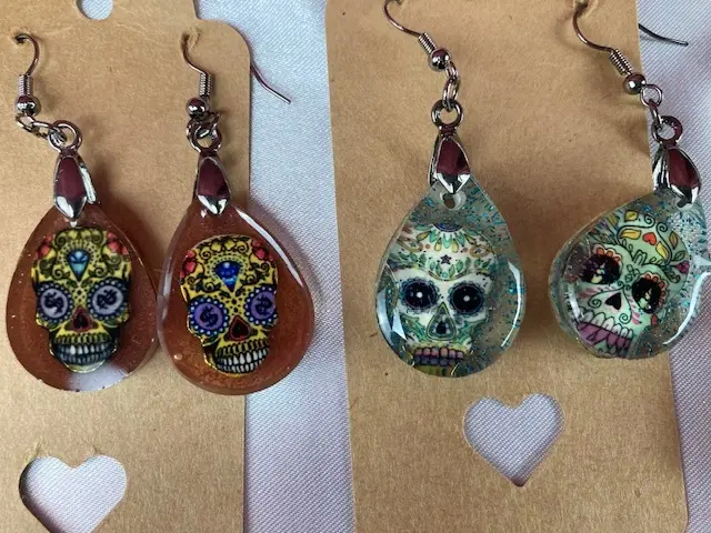 Sugar Skull Earrings