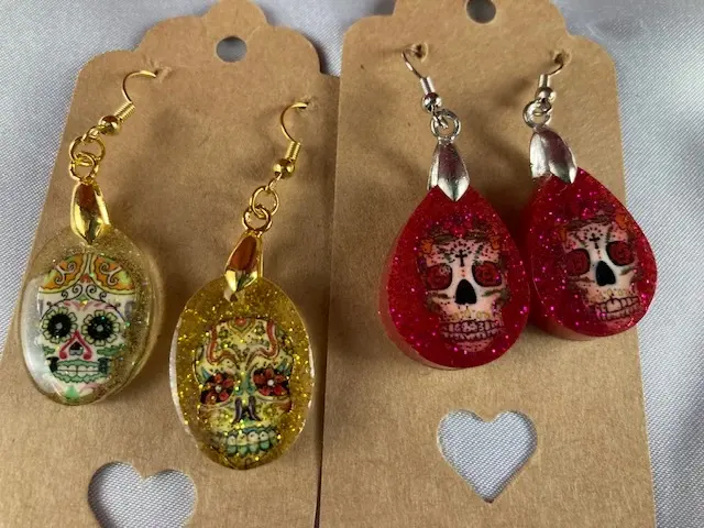 Sugar Skull Earrings