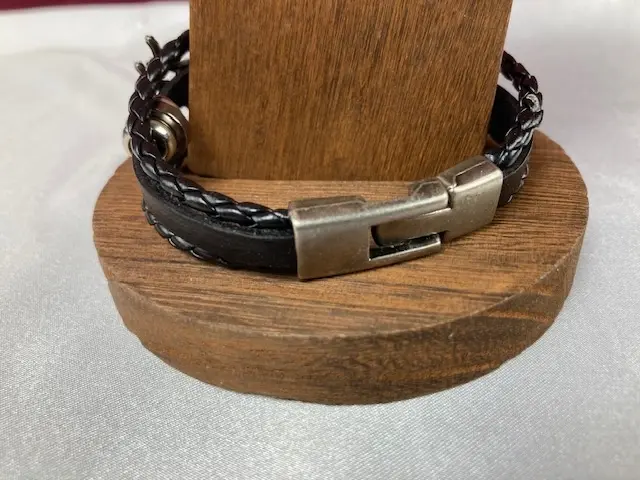 Leather Spider Bracelet