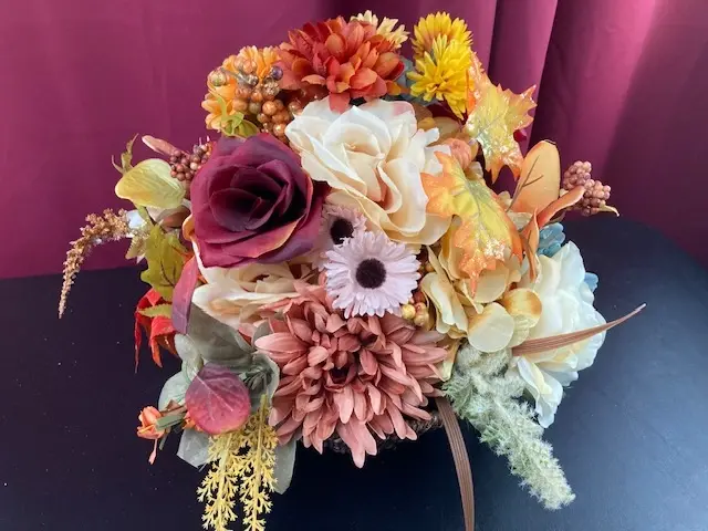 Basket Flower Arrangement