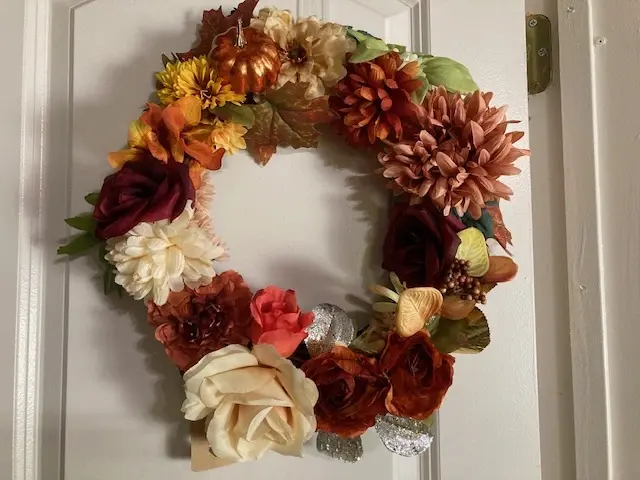 Autumn Flower Wreath
