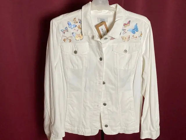 White Jean Jacket