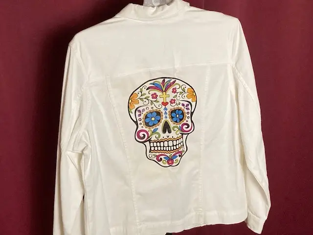 White Jean Jacket