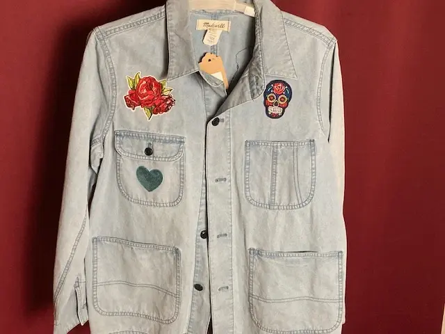 Sequined Winds Denim Jacket