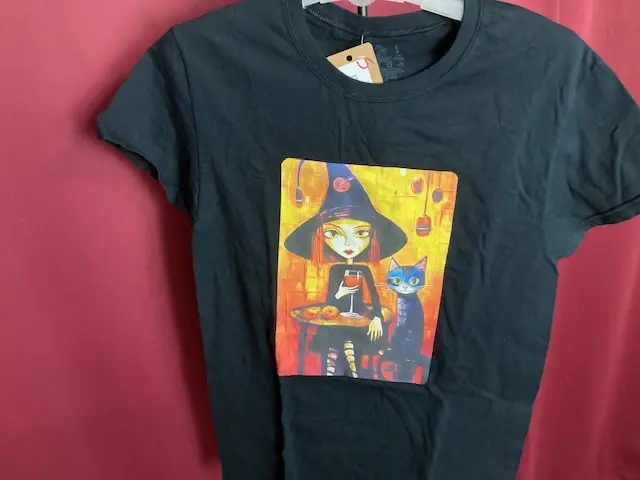 Witch With Striped Socks