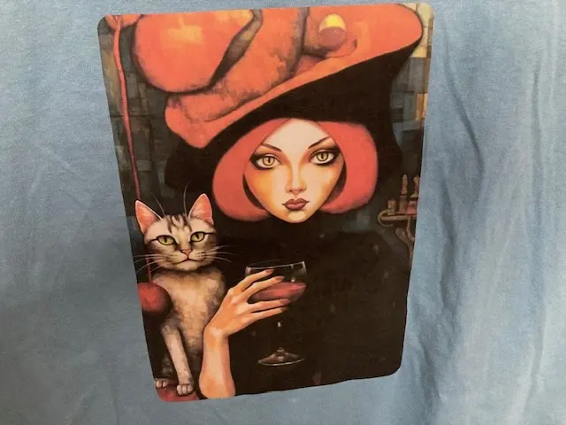 Witch with Large Hat
