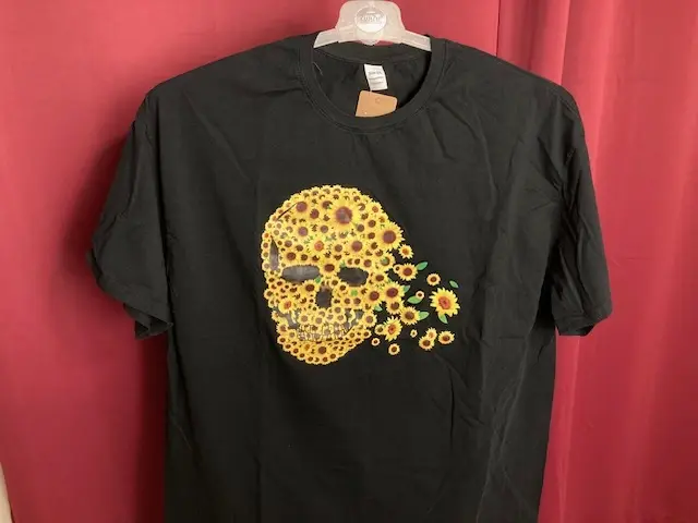 Shedding Daisy Sugar Skull T-Shirt
