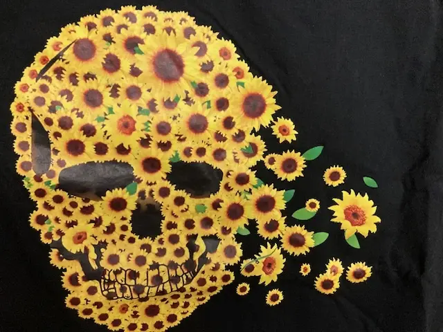Shedding Daisy Sugar Skull T-Shirt