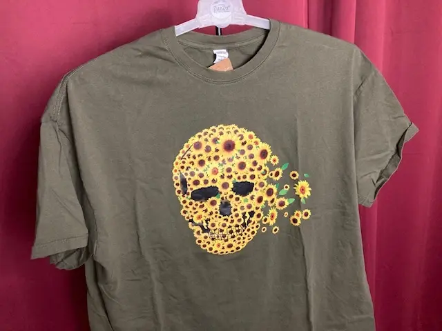 Shedding Daisy Sugar Skull T-Shirt