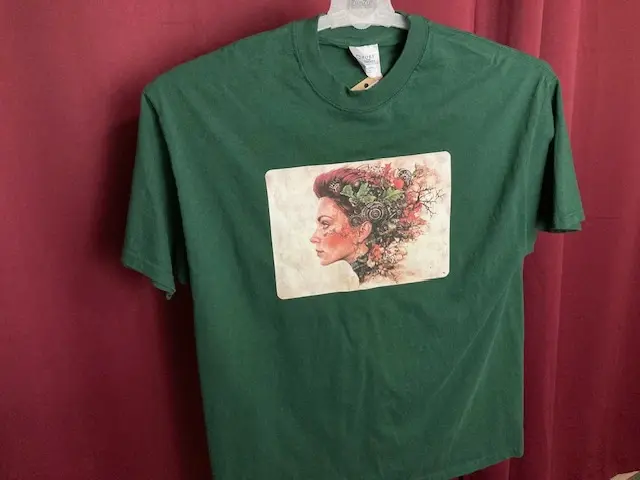 Green Steampunk Women T-Shirt