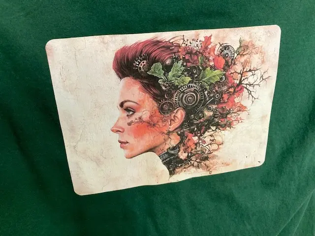 Green Steampunk Women T-Shirt