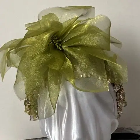 Spring Green Fascinator