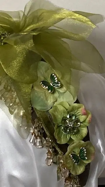 Spring Green Fascinator